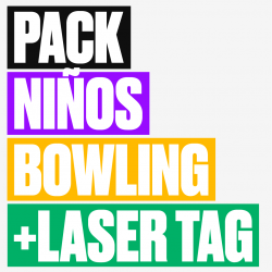 Pack Laser Tag & Bowling...